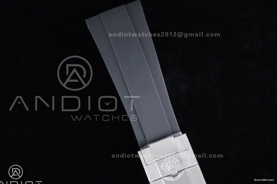 Diamonds SoftTouch Oysterflex Dial Strap Silver 816 Black (Weighted) VS4131 on 1:1 Best V2 126519 VSF Daytona Edition 1103